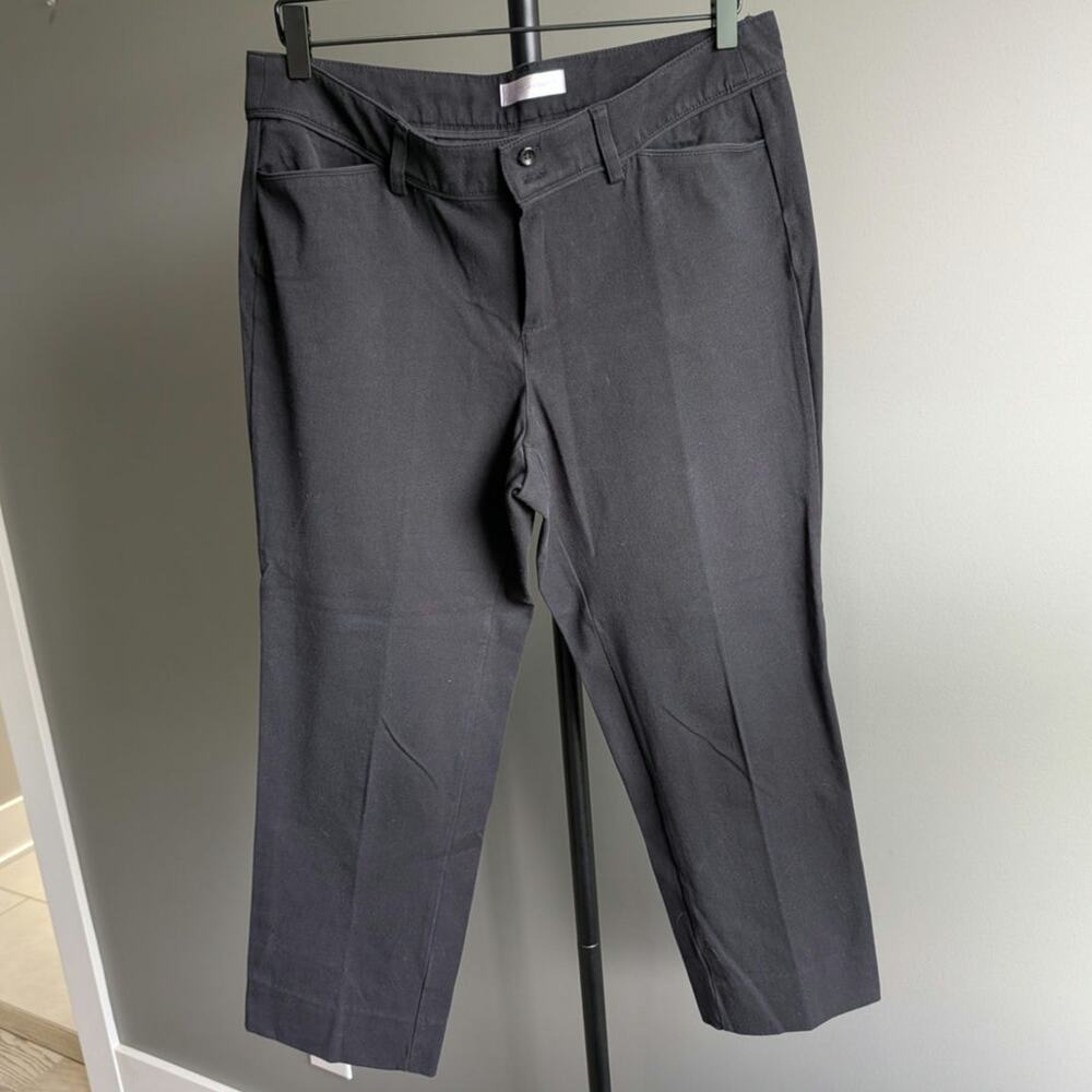 Christopher & Banks Black Pants Size 12